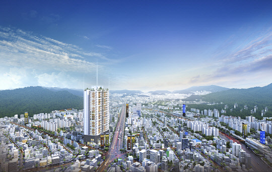 사진= 연산역 신화 하니엘. 조감도